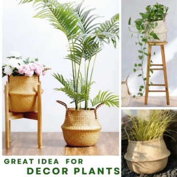 Natural Belly Basket - Versatile Handcrafted Storage Solution