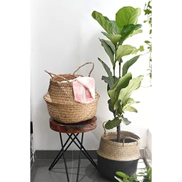 Natural Belly Basket - Versatile Handcrafted Storage Solution
