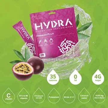 Hydra Powder Electrolyte Packets for Ultimate Hydration