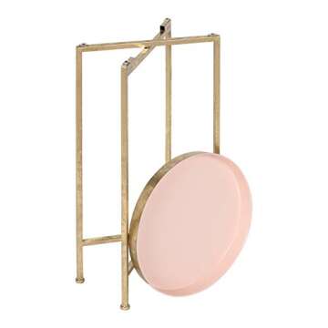 Kate and Laurel Stylish Foldable Tray Accent Table
