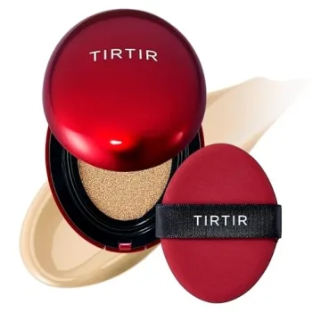 TIRTIR Mask Fit Red Cushion Foundation | Full coverage, Weighless, Skin fit, Satin Glow Finish, Kore...