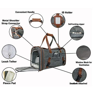 Mr. Peanut's Airline Approved Pet Carrier for Safe Travel