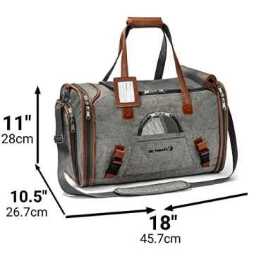 Mr. Peanut's Airline Approved Pet Carrier for Safe Travel