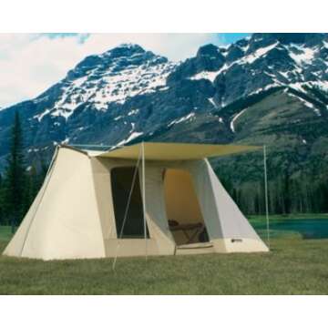 Kodiak 6014 Cotton Duck Canvas 10x14 Tent for 8 People