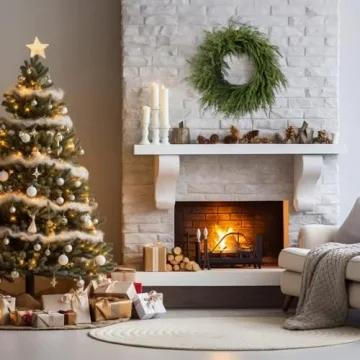 24 Inch Soft Bendable Christmas Wreath for Festive Decor