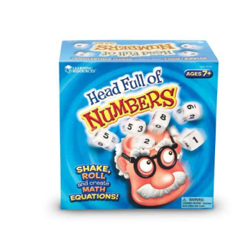 Learning Resources Head Full Of Numbers Math Game for Kids 7+