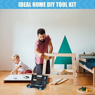 ENGiNDOT 57-Piece Home Tool Kit for DIY & Repairs