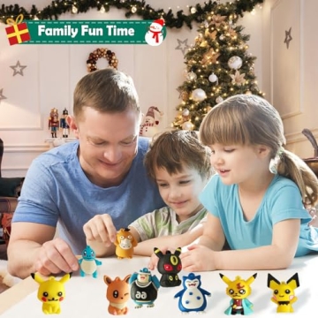 Christmas Advent Calendar with Collectible Dolls 2024