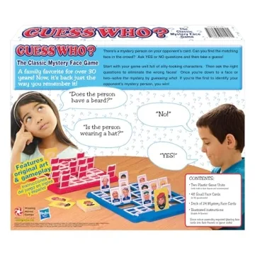 Guess Who? Board Game – Classic Fun from Winning Moves
