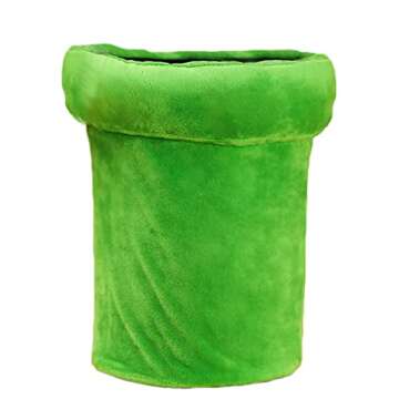 Lopbraa Piranha Plants Plush Funny Slippers Loafer with Pipe Pot Holder Funny Gifts for Women Mens Teens (Piranha Plants)