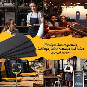 Zopeal 10 Pcs 10" x 5" Black Slate Charcuterie Boards Charcuterie Stone Plates with Natural Edge Slate Cheese Tray Serving Stone Board for Kitchen Dining Party Meat Dried Fruits Display Chalkboard