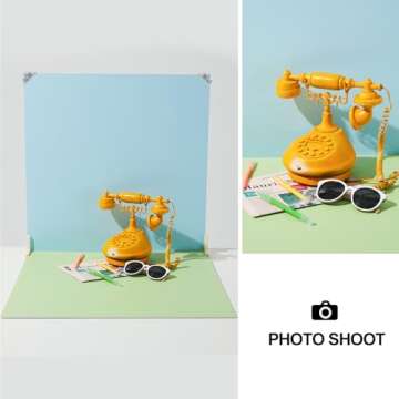 Double Sided 6PCS Photography Backdrop for All Creatives