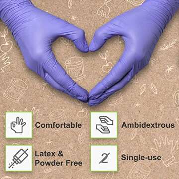 Biodegradable Disposable Gloves - Eco-Friendly Medical Use