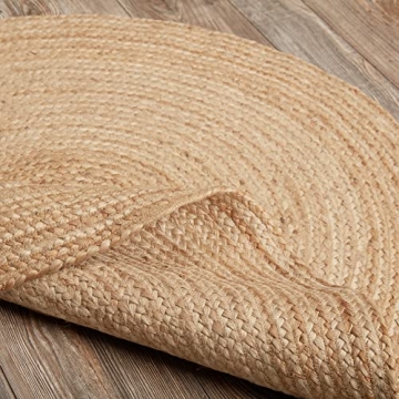 Harlow Coastal Jute Rug 3' Diameter for Any Decor