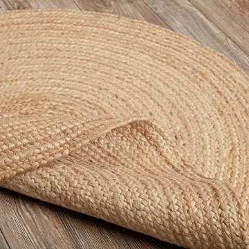 Harlow Coastal Jute Rug 3' Diameter for Any Decor