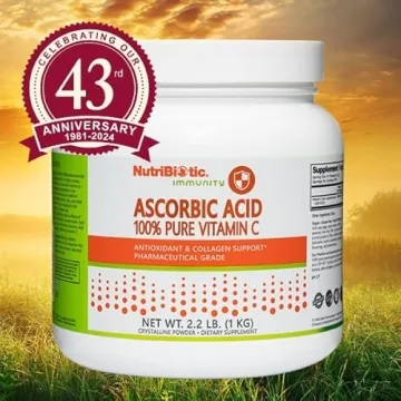 NutriBiotic Ascorbic Acid Vitamin C Powder - 2.2 Lbs
