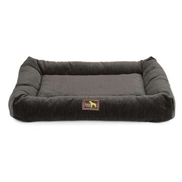 Luca For Dogs Crate Cuddler, Large 36"x24"x4", Charcoal