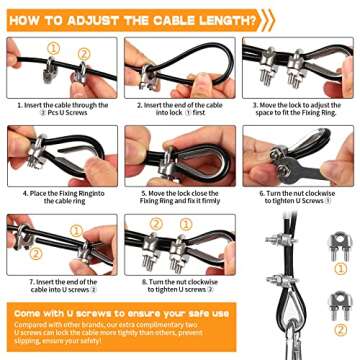 Pulley System Gym,Upgraded Pully Exercise Equipment,Weight Cable Pulley System Attachments for Lat Pull Down Machine,Tricep, Biceps,Back, Shoulder Workouts, Home Gym Equipment