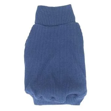 LOPHIPETS Small Dog Turtleneck Sweaters for Chihuahua Puppy Clothes-Blue/L