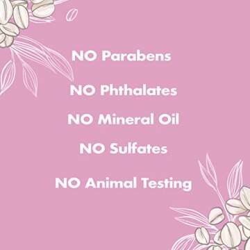 SheaMoisture Baby Wash and Shampoo 21 oz 2 Count - Oat Milk and Rice Water Care with Shea Butter for Sensitive and Dry Skin, Hypoallergenic, Sulfate and Paraben Free, Fragrance Free