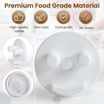 Sponge Holder, Sink Caddy w/Suction Cup Installation, Sponge Organizer for Kitchen/Bathroom Sink, Se...