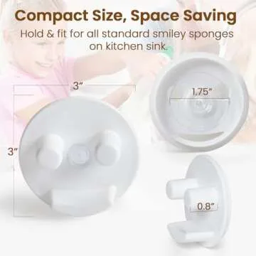 Stylish Sponge Holder for Kitchen and Bathroom Use