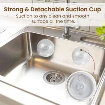 Stylish Sponge Holder for Kitchen and Bathroom Use