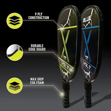 Franklin Sports Pickleball Paddle Set for Beginners - 2 Paddles