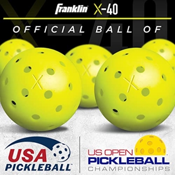 Franklin Sports Pickleball Paddle Set for Beginners - 2 Paddles