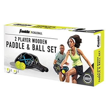 Franklin Sports Pickleball Paddle Set for Beginners - 2 Paddles