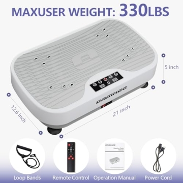 DamKee Vibration Plate for Fitness & Lymphatic Health