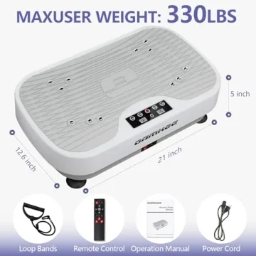 DamKee Vibration Plate for Fitness & Lymphatic Health