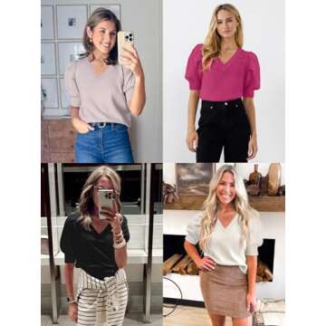 Shop ATHMILE Puff Sleeve Tops for Every Occasion