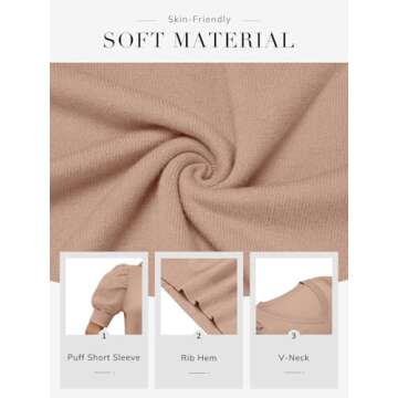 Shop ATHMILE Puff Sleeve Tops for Every Occasion