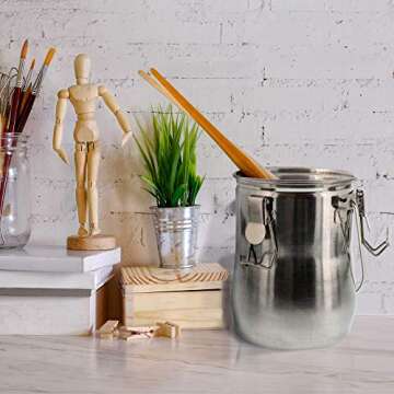 Large Stainless Steel Leak-Proof Premium Brush Washer