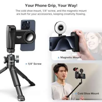 Ulanzi MA35 Smartphone Camera Grip with Wireless Remote Control