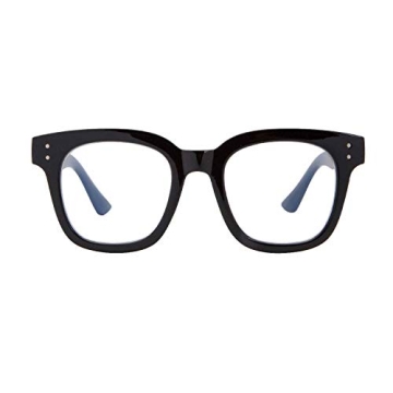 Madison Avenue Blue Light Blocking Glasses - Stylish Oversized Anti Eyestrain Eyewear for Women