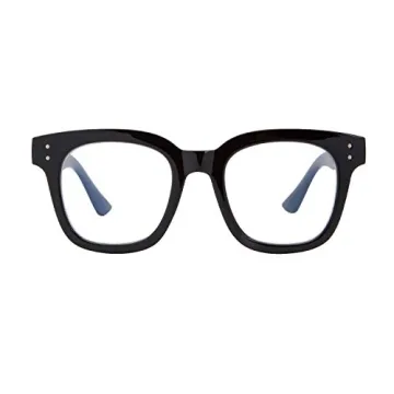 Madison Avenue Blue Light Blocking Glasses - Stylish Oversized Anti Eyestrain Eyewear for Women