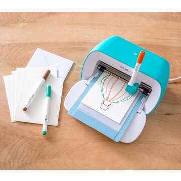 Cricut Joy Machine Ultimate Variety Pen Bundle - Pens and Markers for Cricut Joy Cutting Machine - Glitter, Metallic and Plain Pen Set - DIY Cards and Labels