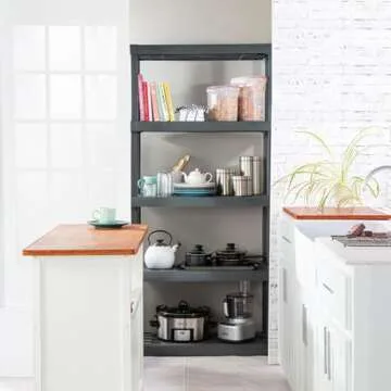 Sterilite Heavy Duty 5-Shelf Storage Unit for a Clutter-Free Space