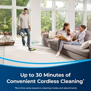 Bissell PowerGlide Pet Slim Cordless Stick Vacuum for Easy Cleaning