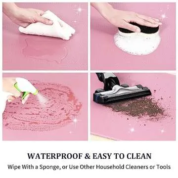 AUTODECO Anti-Fatigue Kitchen Mats Set - 17x29 & 17x59