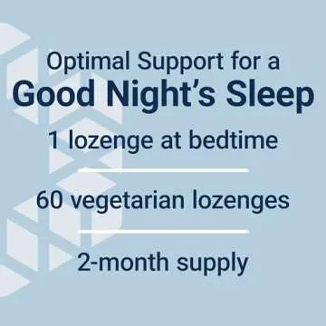 Life Extension Melatonin 3mg Chewable Lozenges for Sleep Support