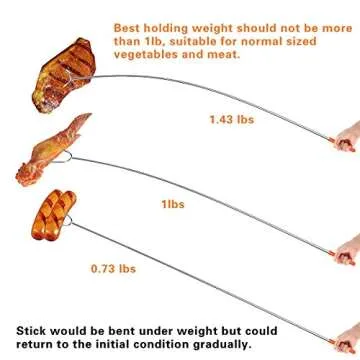 Briout Marshmallow Roasting Sticks 10 Pack 45 Inch