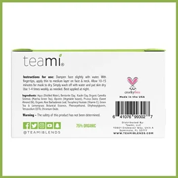 Teami Detox Face Mask for All Skin Types and Hydration