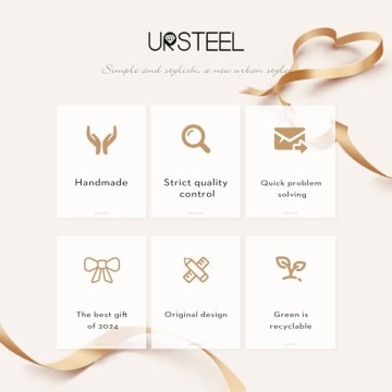 Ursteel Gifts for Women - Birthday Gifts for Women, Easter Gifts, Mothers Day Gifts, Graduation Gifts, Teacher Gifts, Birthday Gifts for Women Friends Female Mom Sister, Gold Initial K Bracelets