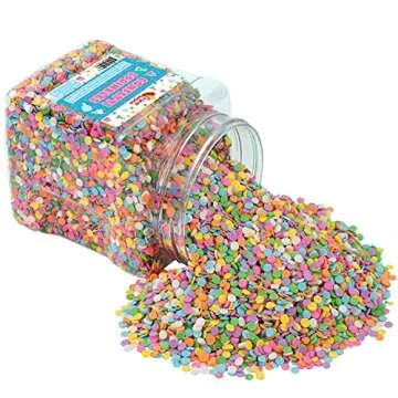 Confetti Sprinkles - 1.2 Pounds of Rainbow Pastel Magic