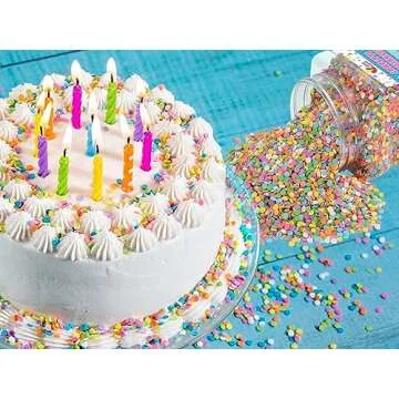 Confetti Sprinkles - 1.2 Pounds of Rainbow Pastel Magic