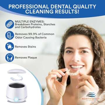 Ultrasonic Cleaner Solution for Retainers & Aligners