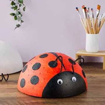 Juvale Half Sphere Foam Ball for Crafting Projects